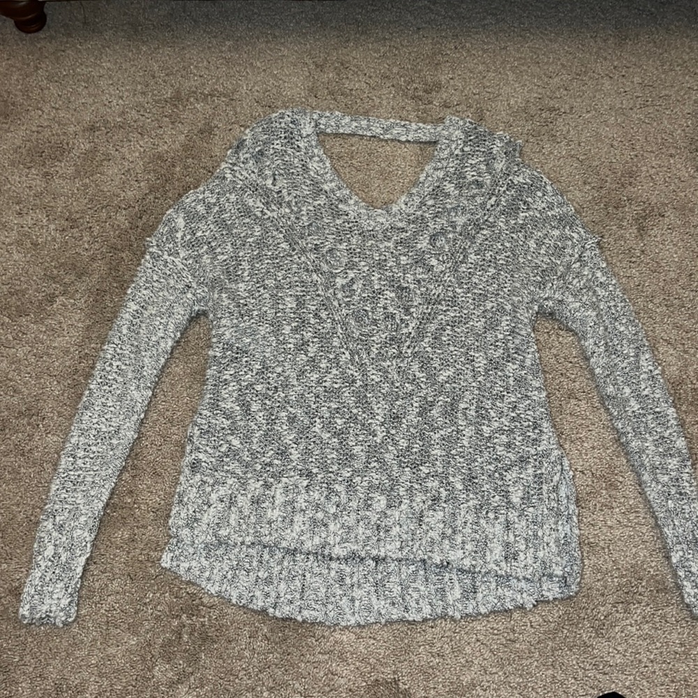 Hollister gray sweater women’s XS